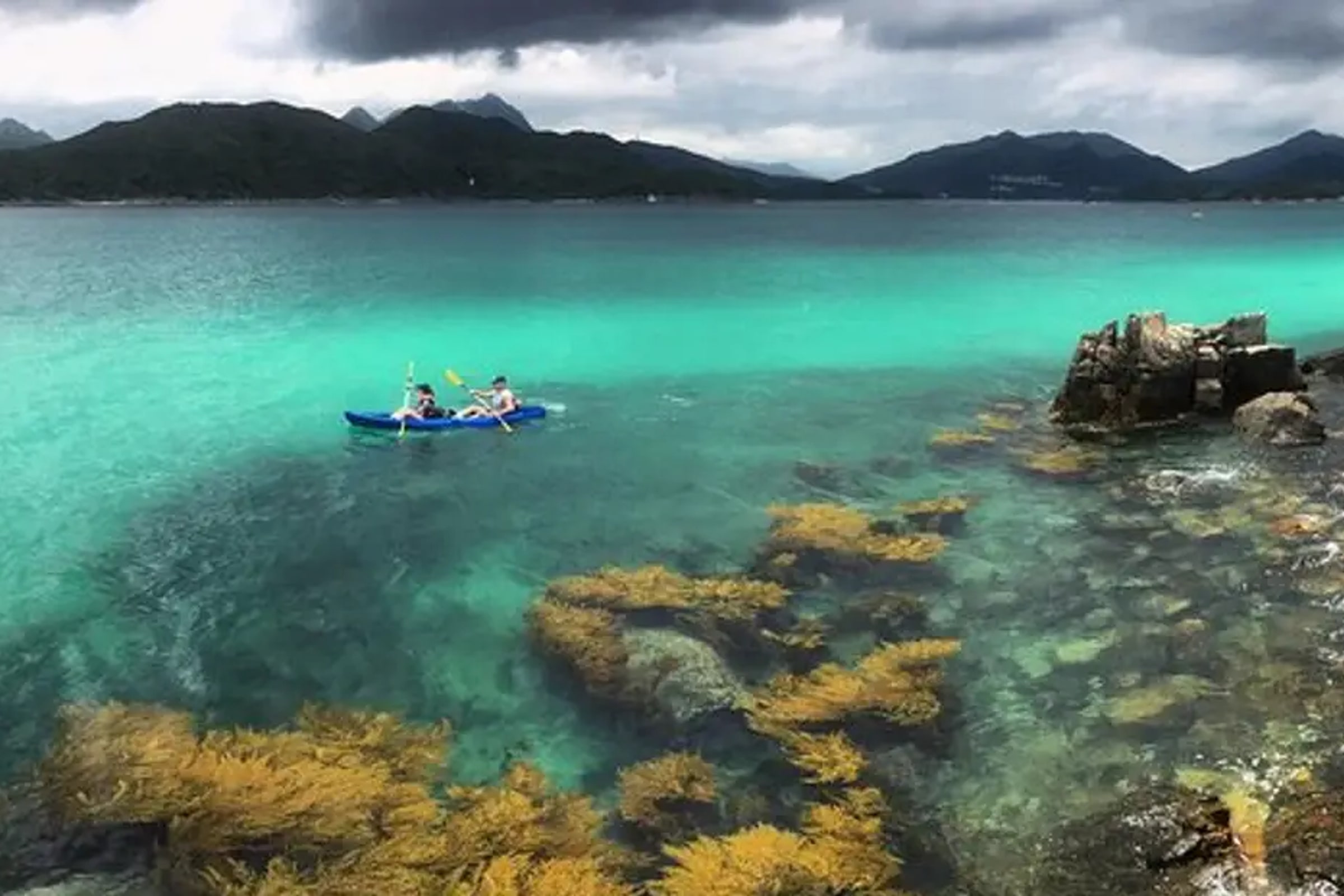 香港地质公园独木舟之旅